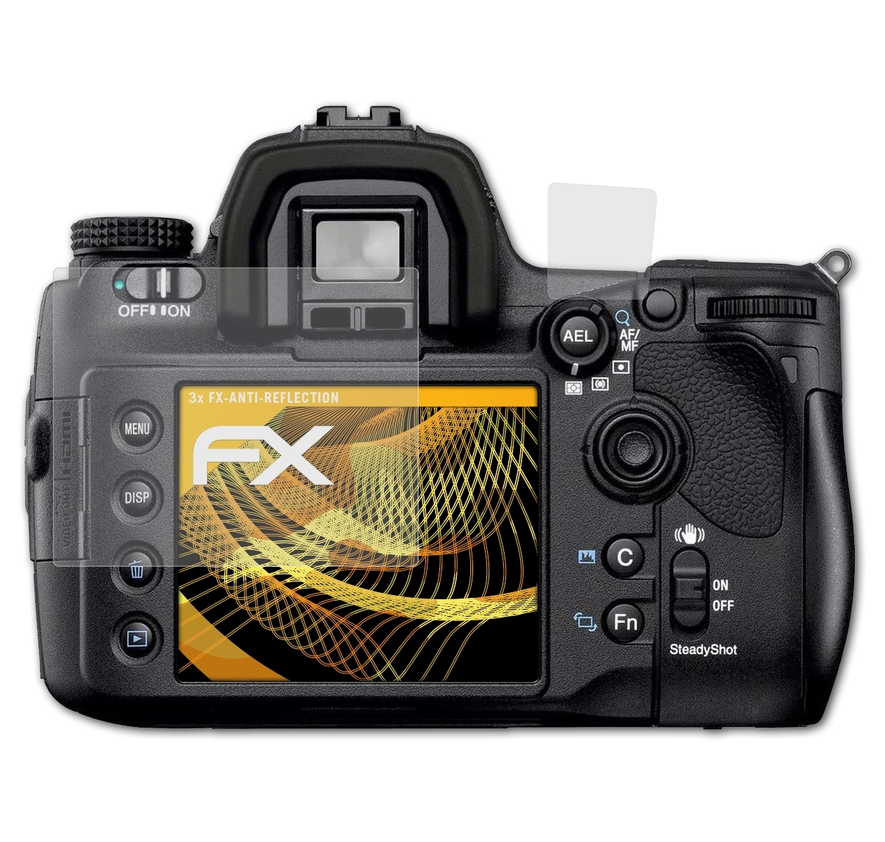 ATFOLIX 3x Alpha Sony FX-Antireflex (DSLR-A850)) a850 Displayschutz(für