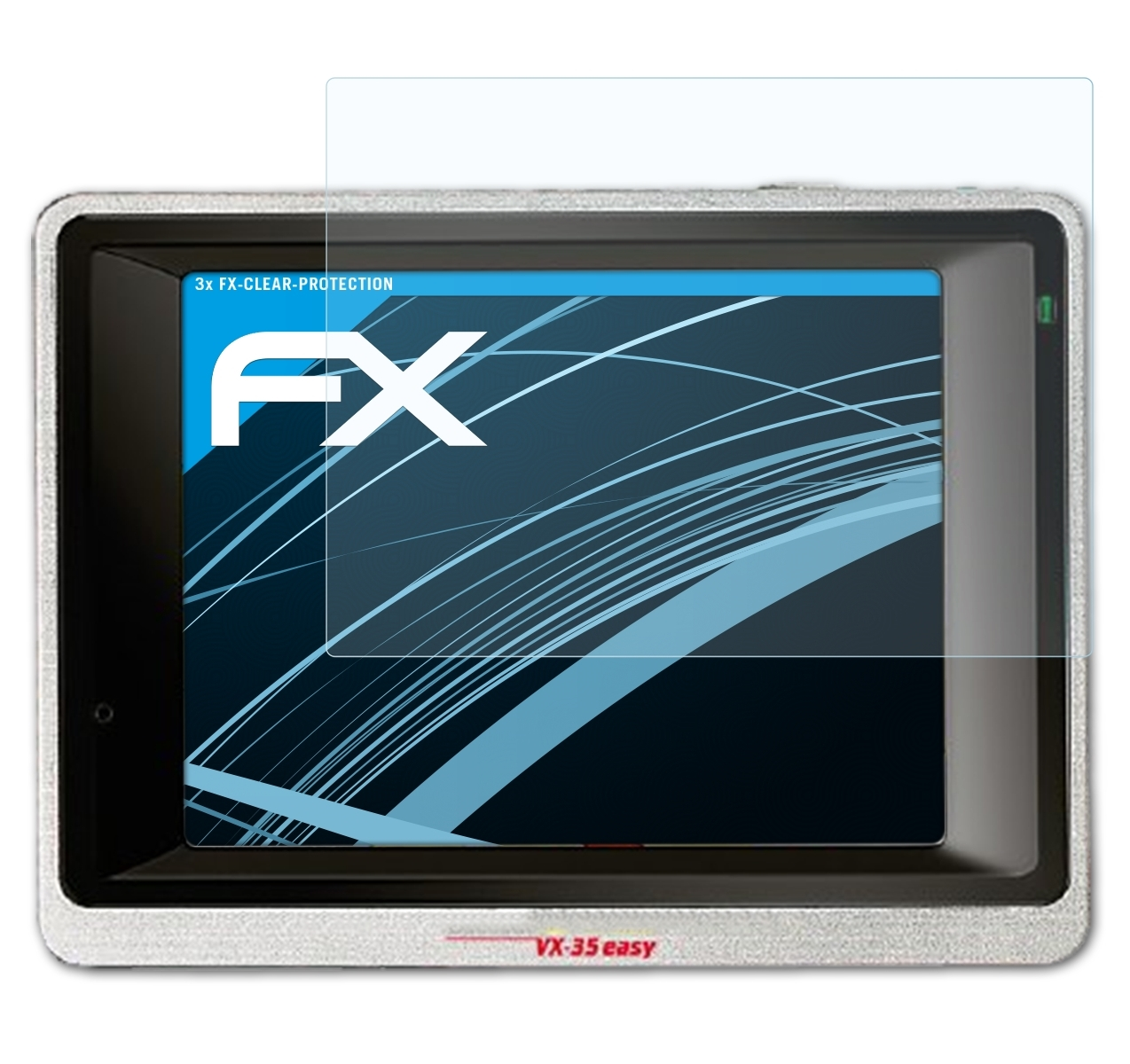 Easy) VX-35 FX-Clear Pearl 3x Displayschutz(für ATFOLIX