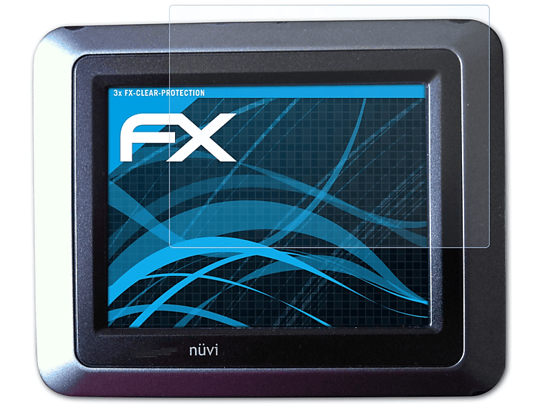 nüvi 510) FX-Clear Displayschutz(für 3x ATFOLIX Garmin
