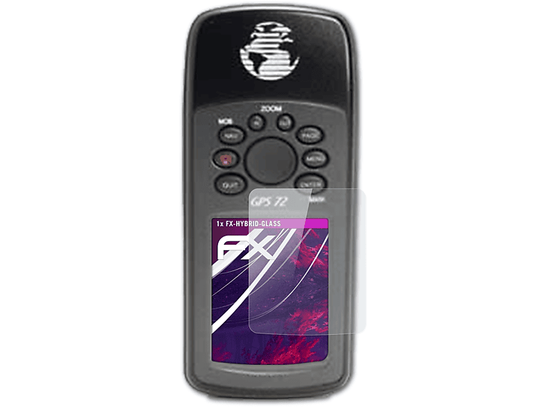 FX-Hybrid-Glass Garmin ATFOLIX GPS Schutzglas(für 72)