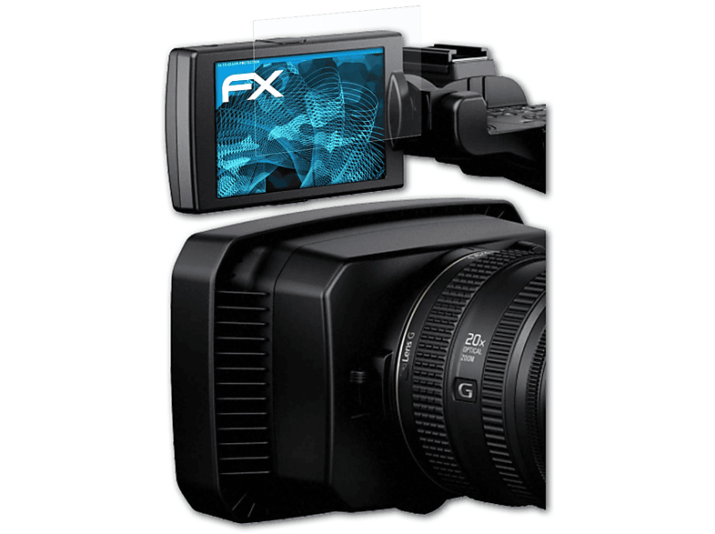 Sony FDR-AX1 4K) ATFOLIX Displayschutz(für FX-Clear 3x