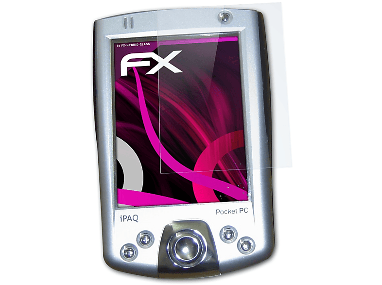 ATFOLIX FX-Hybrid-Glass H2210) iPaq HP Schutzglas(für