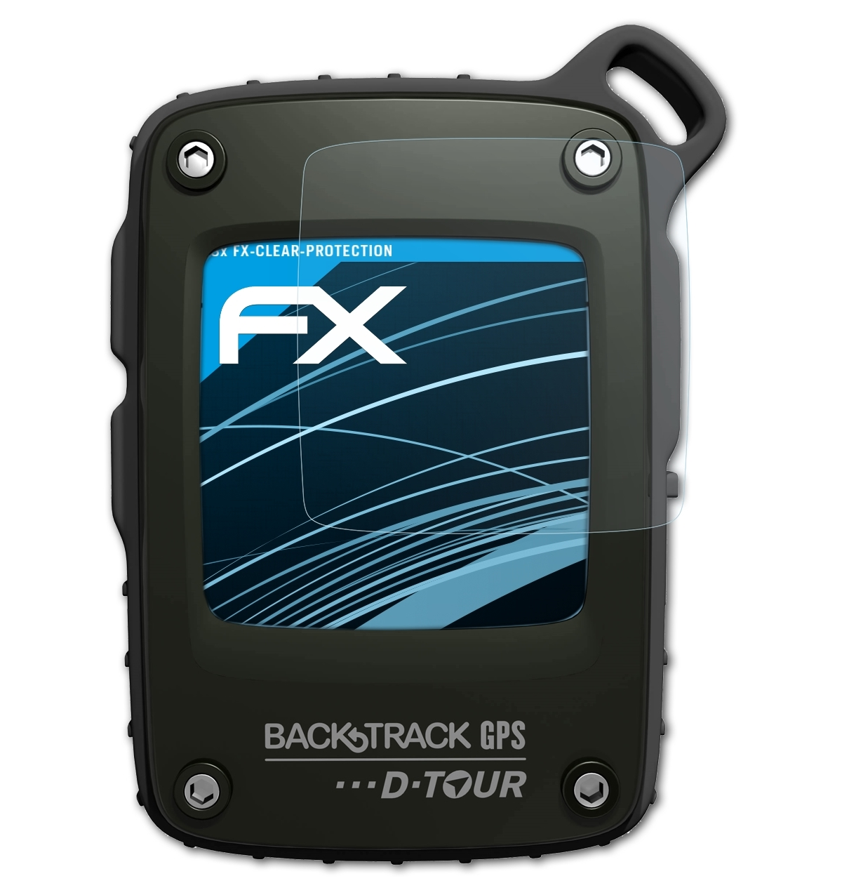 Displayschutz(für 3x D-Tour) ATFOLIX BackTrack FX-Clear Bushnell