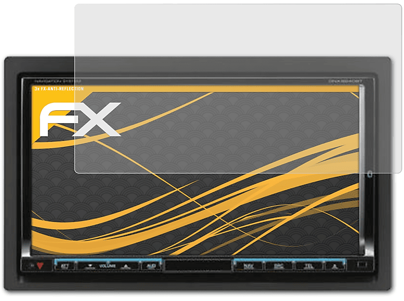 ATFOLIX 3x Displayschutz(für DNX9240BT) FX-Antireflex Kenwood