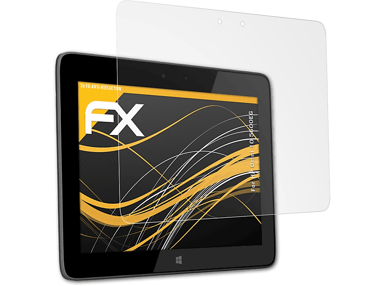 ATFOLIX 2x FX-Antireflex Displayschutz(für HP Omni 10 (5600EG))