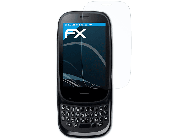ATFOLIX 3x FX-Clear Displayschutz(für Palm Pre 2)