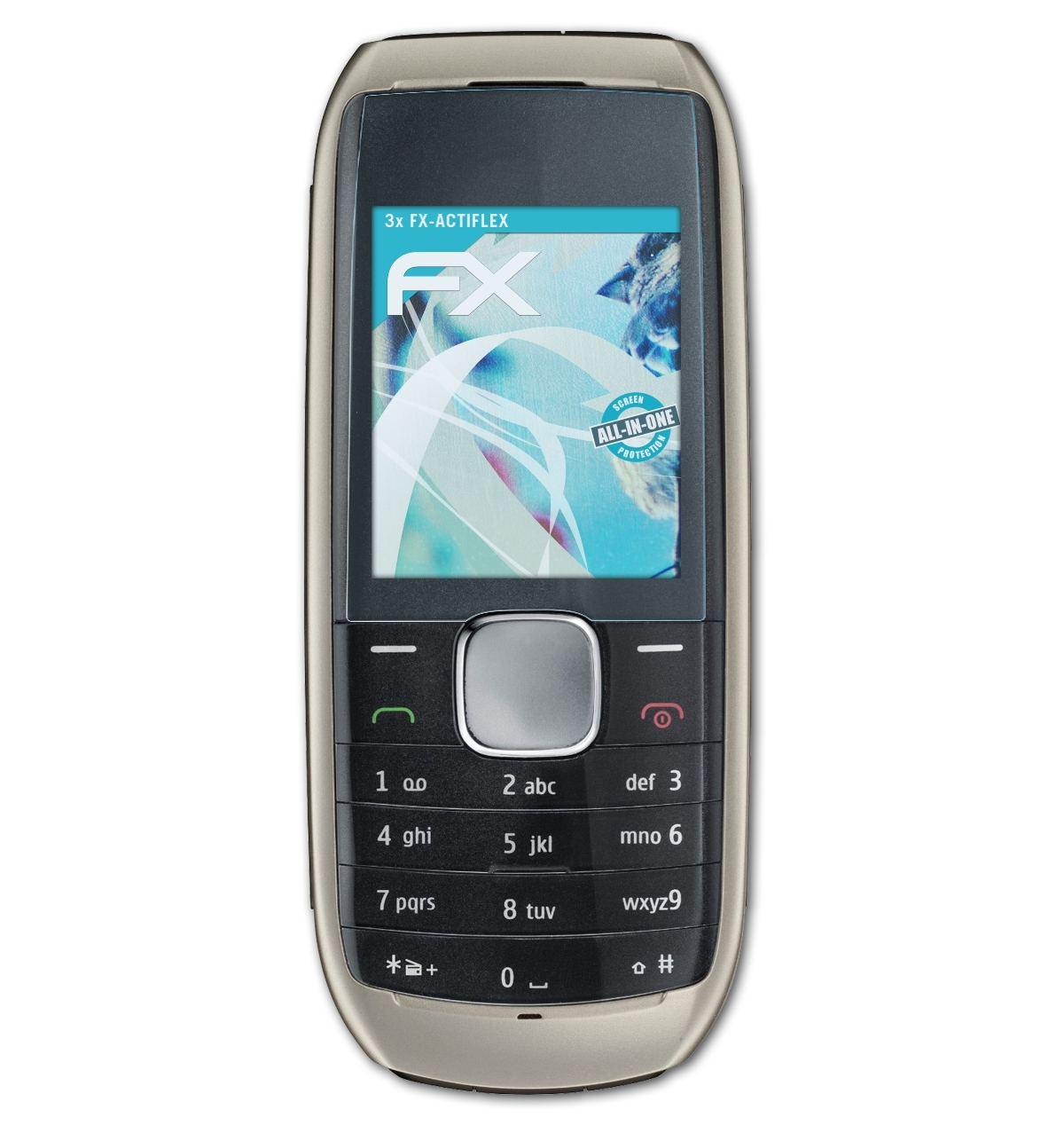 ATFOLIX 3x FX-ActiFleX Displayschutz(für 1800) Nokia