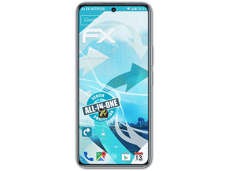 12i) FX-ActiFleX Displayschutz(für Note Infinix ATFOLIX 3x