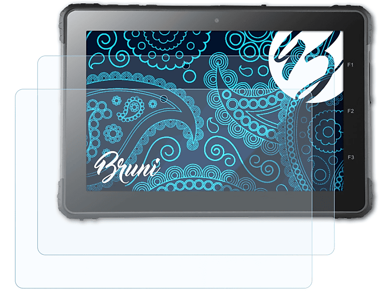 BRUNI 2x Basics-Clear Tab Pokini Z10) Schutzfolie(für