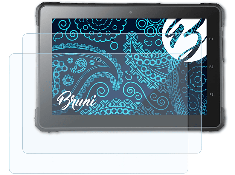 Tab 2x Basics-Clear Z10) BRUNI Pokini Schutzfolie(für