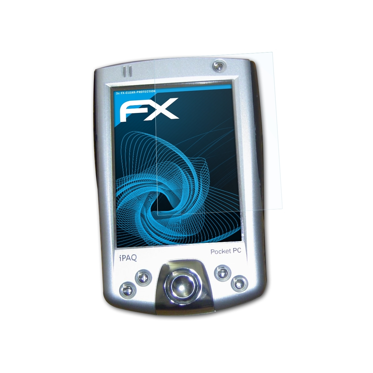 ATFOLIX 3x FX-Clear Displayschutz(für HP H2210) iPaq