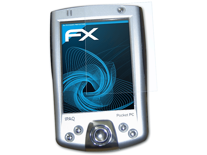 ATFOLIX 3x FX-Clear Displayschutz(für HP iPaq H2210)