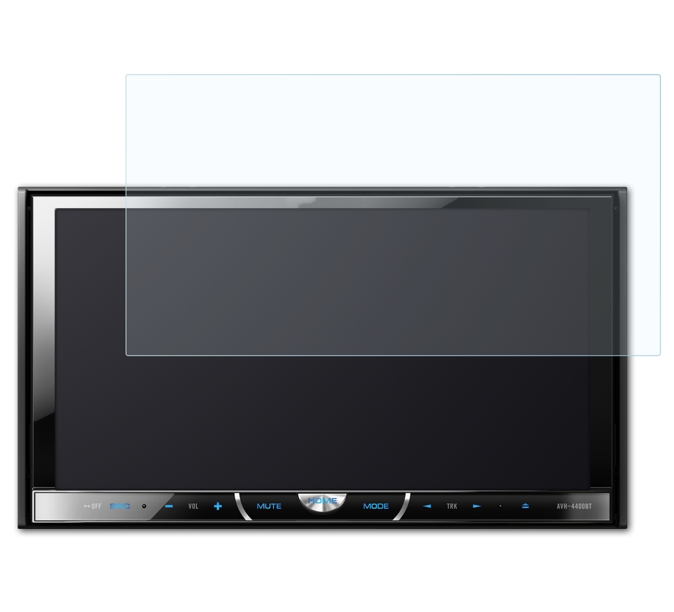 ATFOLIX 2x FX-Clear Displayschutz(für Pioneer AVH-4400BT)