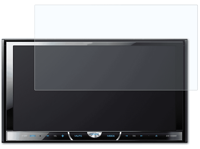 ATFOLIX Pioneer FX-Clear AVH-4400BT) 2x Displayschutz(für
