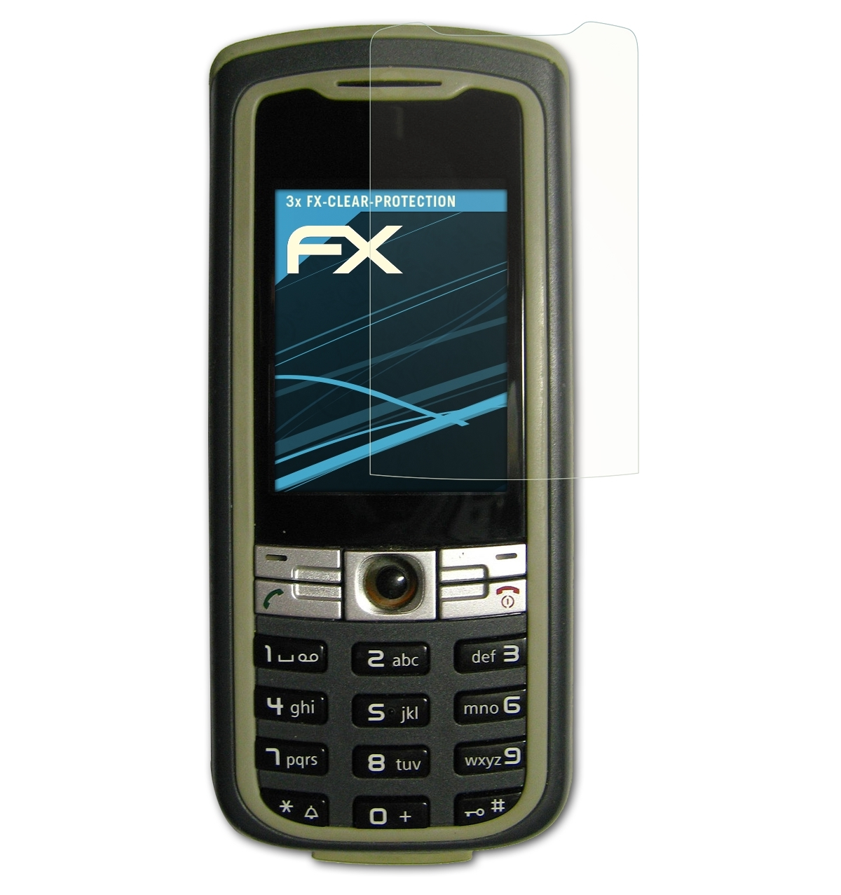 ME75) FX-Clear Siemens Displayschutz(für 3x ATFOLIX