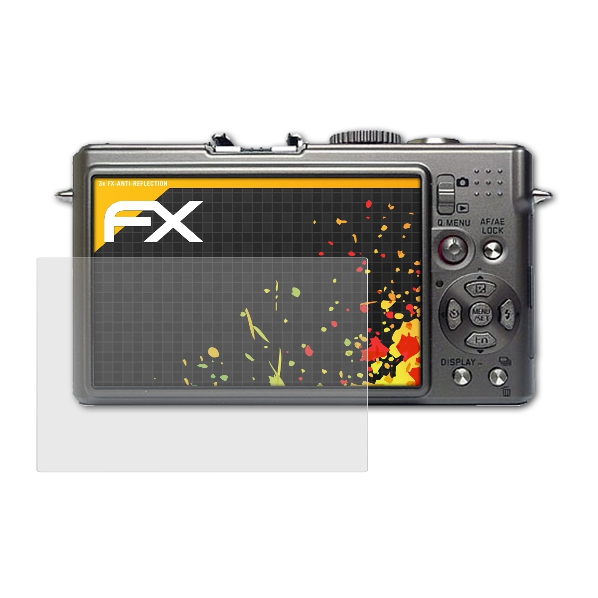 ATFOLIX 3x D-Lux Displayschutz(für 4) Leica FX-Antireflex