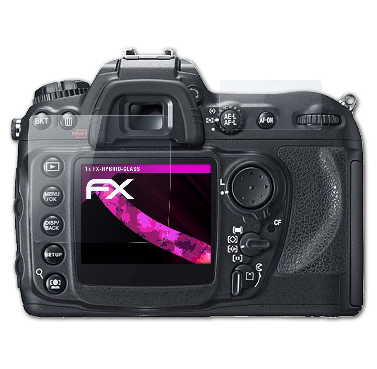 Fujifilm FinePix Pro) ATFOLIX Schutzglas(für FX-Hybrid-Glass S5