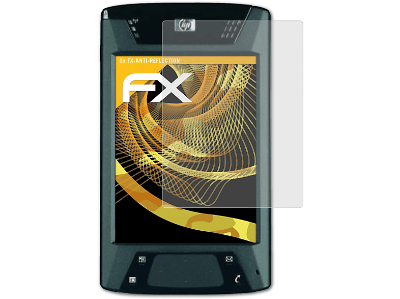 Displayschutz(für HX4700) iPaq 3x ATFOLIX HP FX-Antireflex