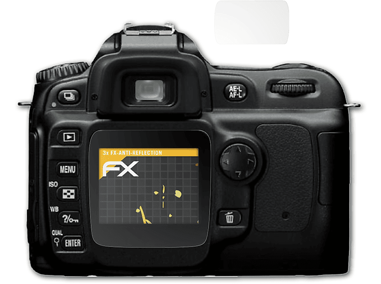 ATFOLIX 3x FX-Antireflex Displayschutz(für D50) Nikon