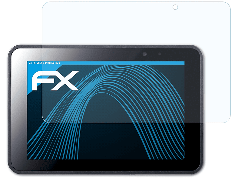 FX-Clear Tab A8B) Pokini ATFOLIX 2x Displayschutz(für