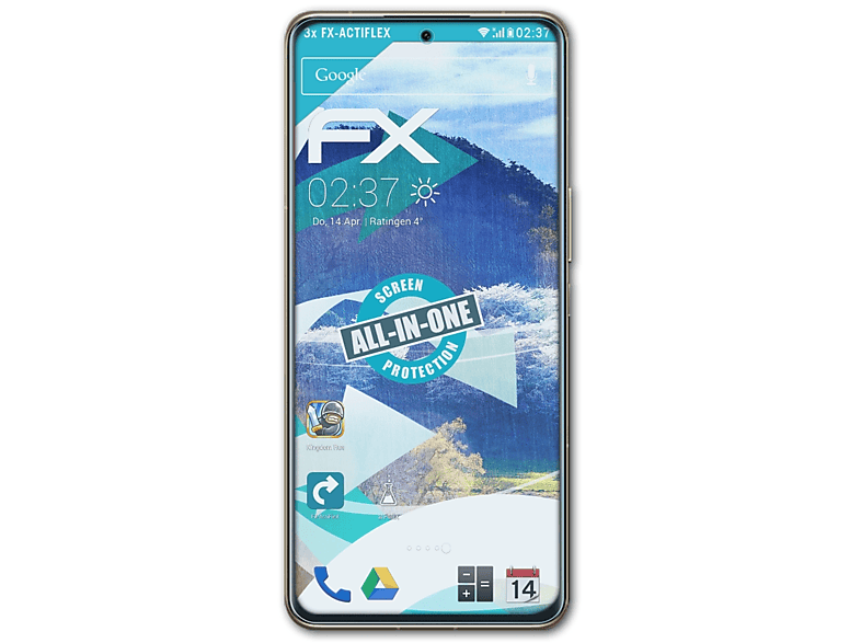 3x 12S Xiaomi Ultra) FX-ActiFleX Displayschutz(für ATFOLIX