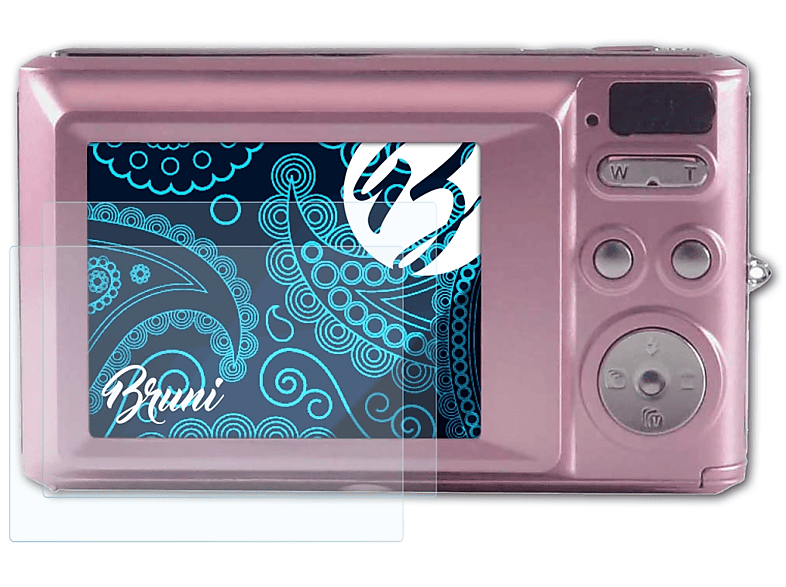 BRUNI 2x Basics-Clear Schutzfolie(für AgfaPhoto DC5200)