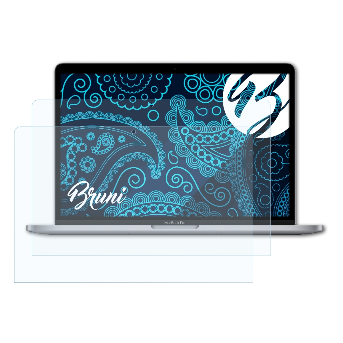 BRUNI Schutzfolie(für Apple (2022)) Pro Basics-Clear MacBook 2x