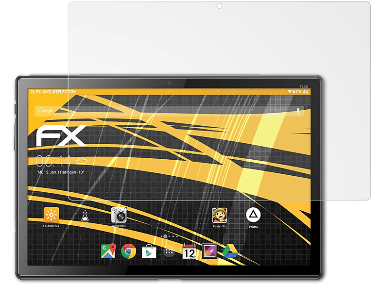 ATFOLIX 2x FX-Antireflex Displayschutz(für Beafon TAB-Pro TL20)