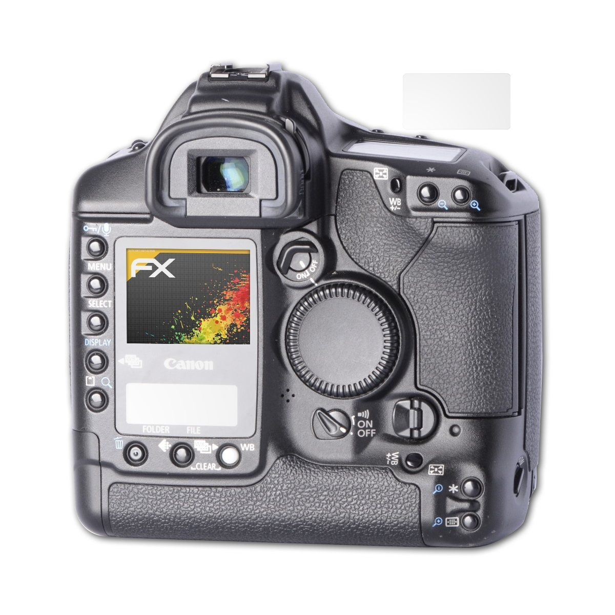 ATFOLIX 3x FX-Antireflex Mark Canon Displayschutz(für EOS II) 1Ds