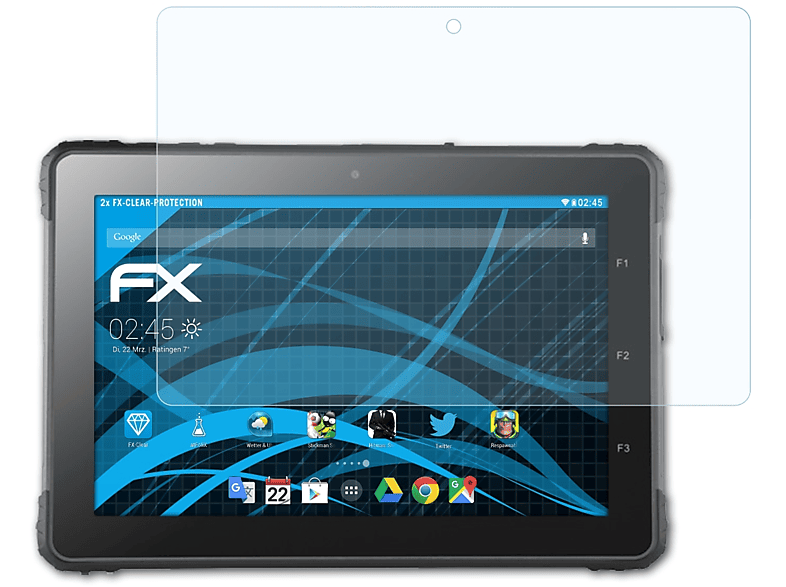 FX-Clear Z10) Displayschutz(für ATFOLIX Tab 2x Pokini