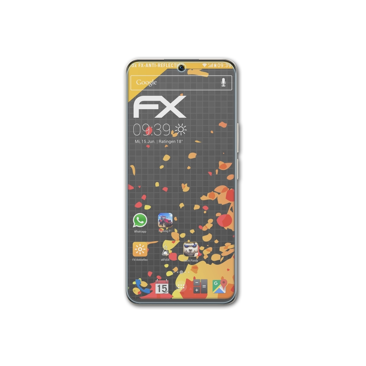 FX-Antireflex ATFOLIX Displayschutz(für Honor 3x X40i)