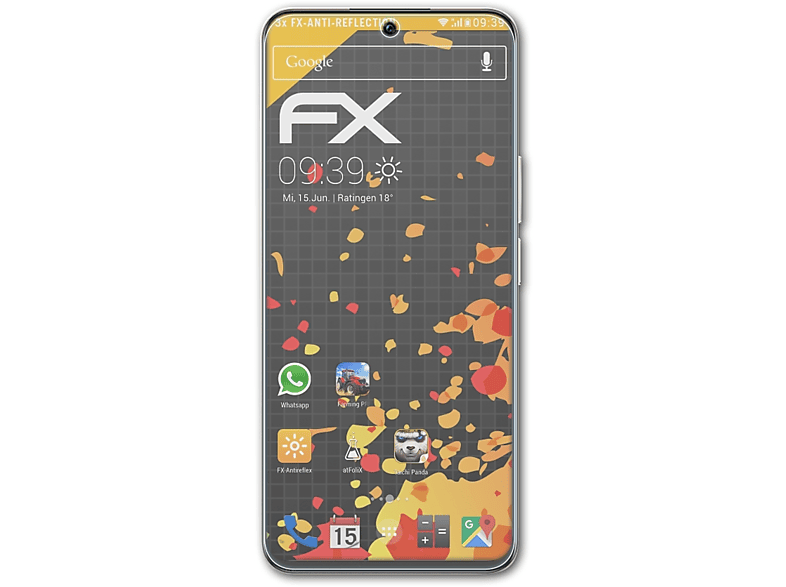 FX-Antireflex ATFOLIX Displayschutz(für Honor 3x X40i)