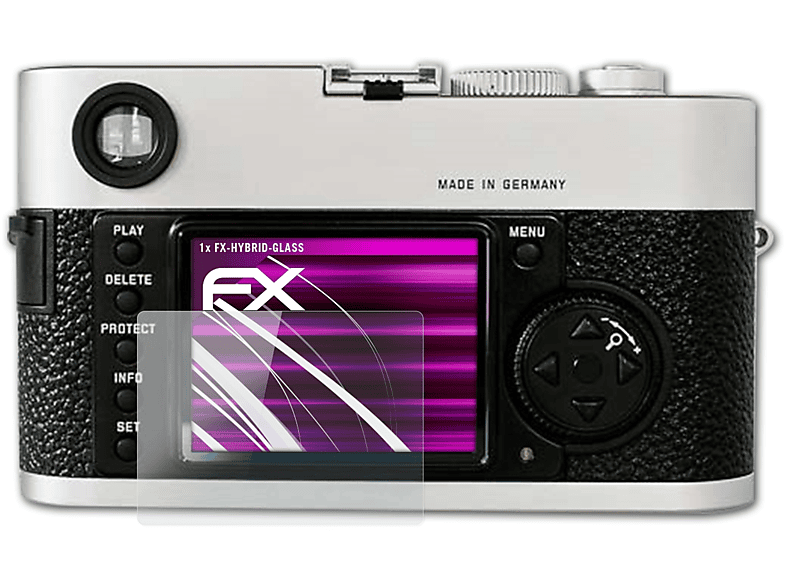 ATFOLIX FX-Hybrid-Glass Schutzglas(für Leica M8.2)