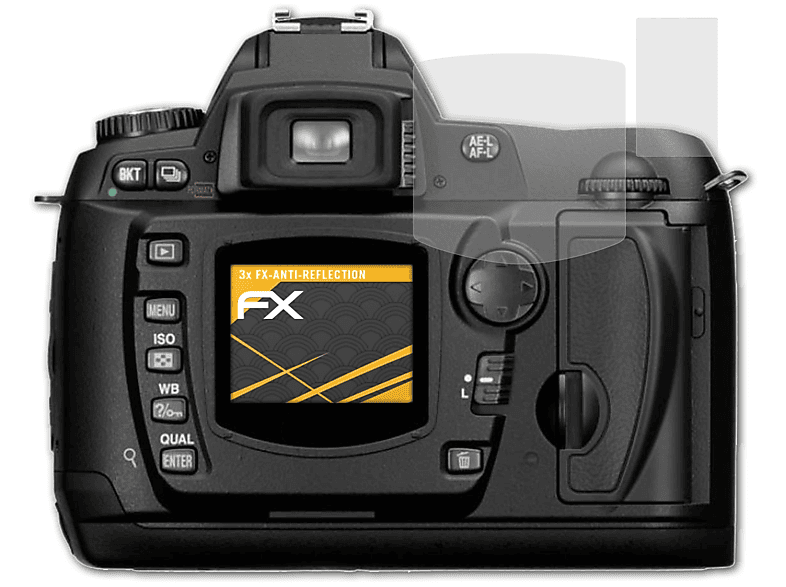 ATFOLIX 3x FX-Antireflex Displayschutz(für Nikon D70)