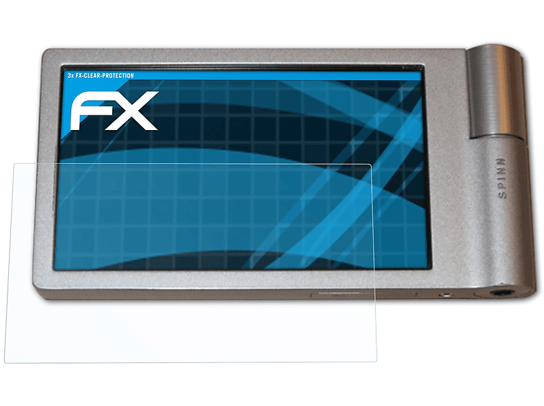 ATFOLIX Displayschutz(für IRiver Spinn) FX-Clear 3x