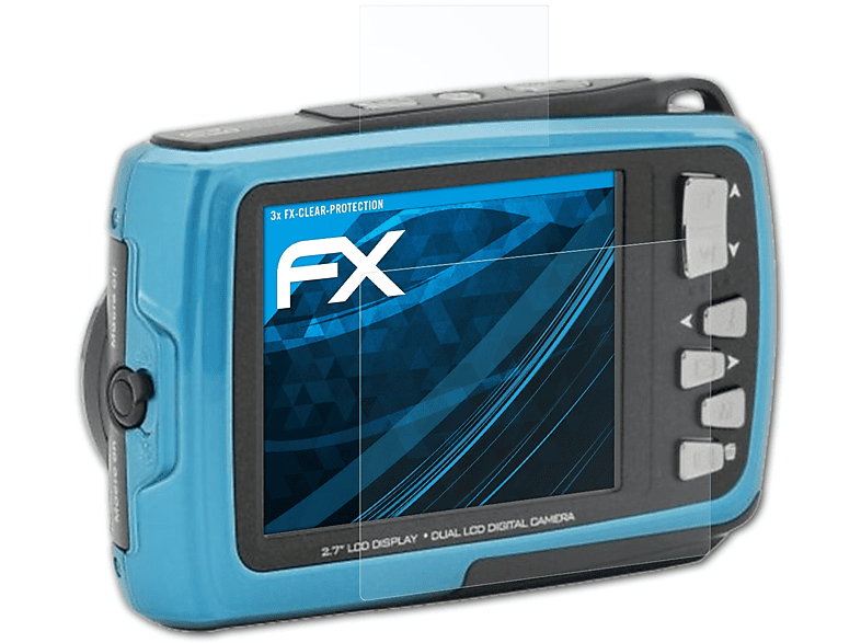 FX-Clear Polaroid 3x ATFOLIX Displayschutz(für iF045)