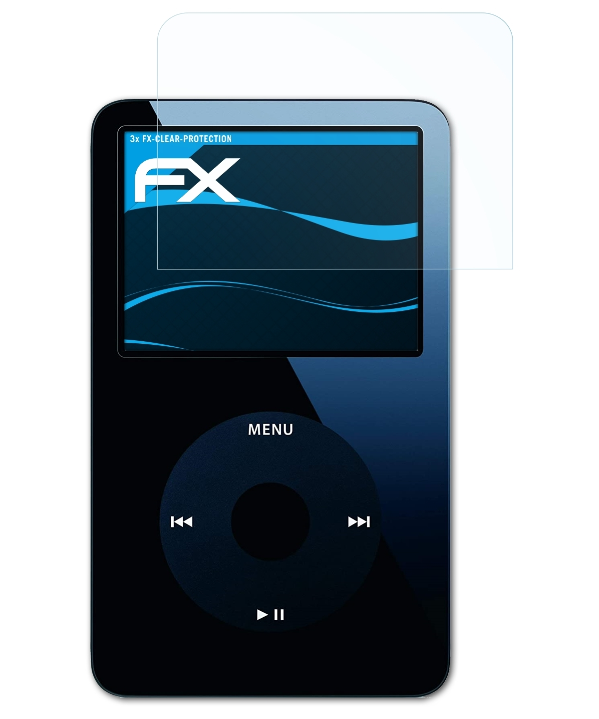 video FX-Clear iPod 3x Displayschutz(für Apple ATFOLIX 5G)
