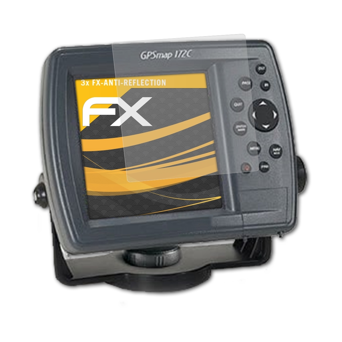 FX-Antireflex Displayschutz(für Garmin GPSMap 172c) 3x ATFOLIX