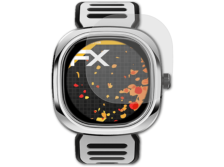 ATFOLIX 3x FX-Antireflex Displayschutz(für DOOGEE D11) | Smartwatch Schutzfolien & Gläser