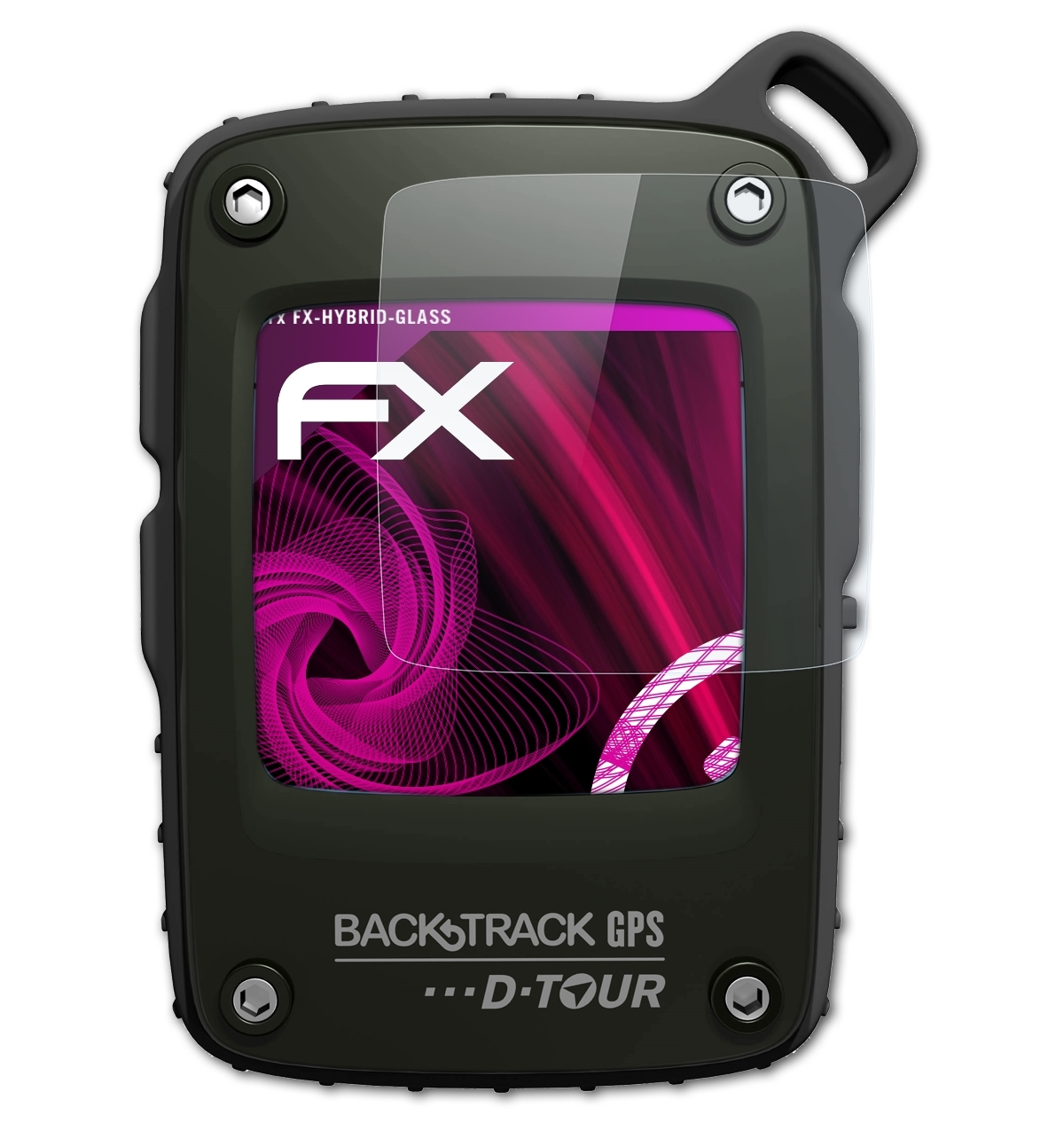 FX-Hybrid-Glass Bushnell D-Tour) BackTrack ATFOLIX Schutzglas(für