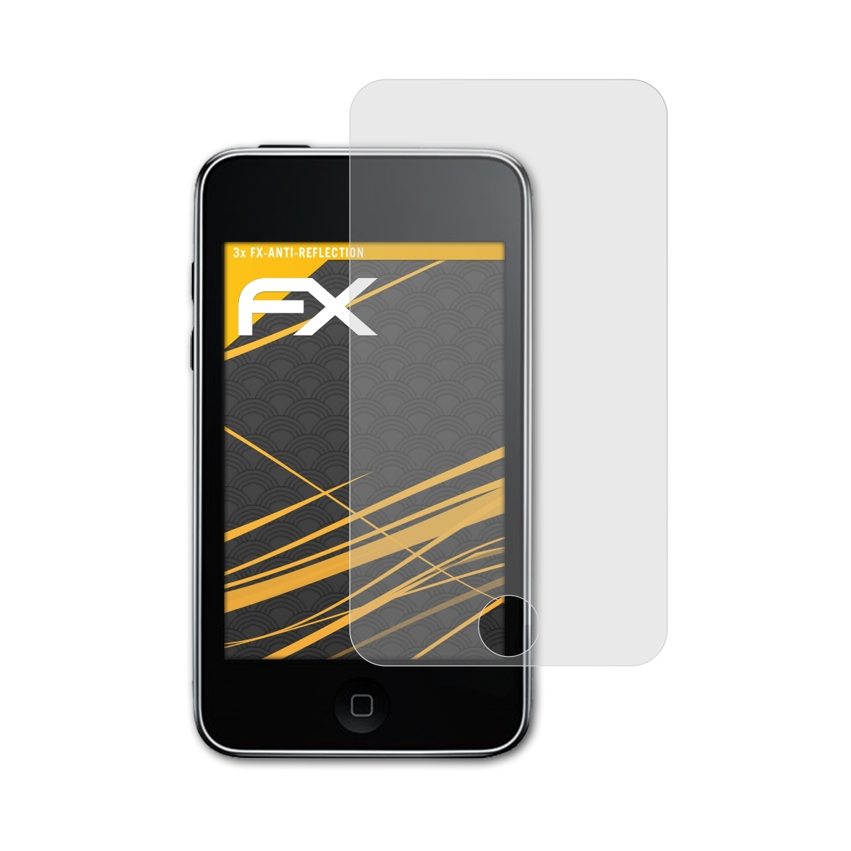 3x Displayschutz(für touch FX-Antireflex ATFOLIX iPod Apple 3G)