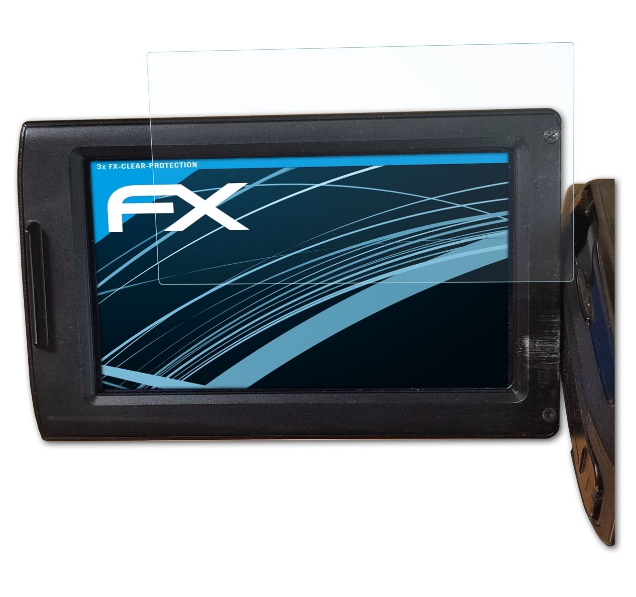 ATFOLIX 3x FX-Clear Panasonic AG-AC90) Displayschutz(für