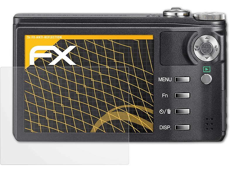 FX-Antireflex CX2) ATFOLIX Displayschutz(für Ricoh 3x