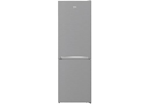 BEKO RCNA366I40XBN Kühl-/Gefrierkombination (E, 185,2 cm hoch, Silber) |  MediaMarkt