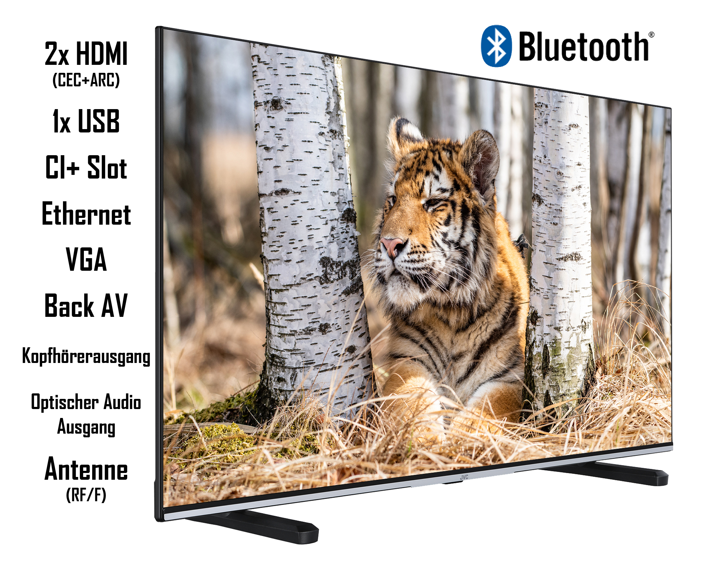 / TV (Flat, 43 Full-HD) Zoll LED 108 JVC cm, LT-43VFE5155