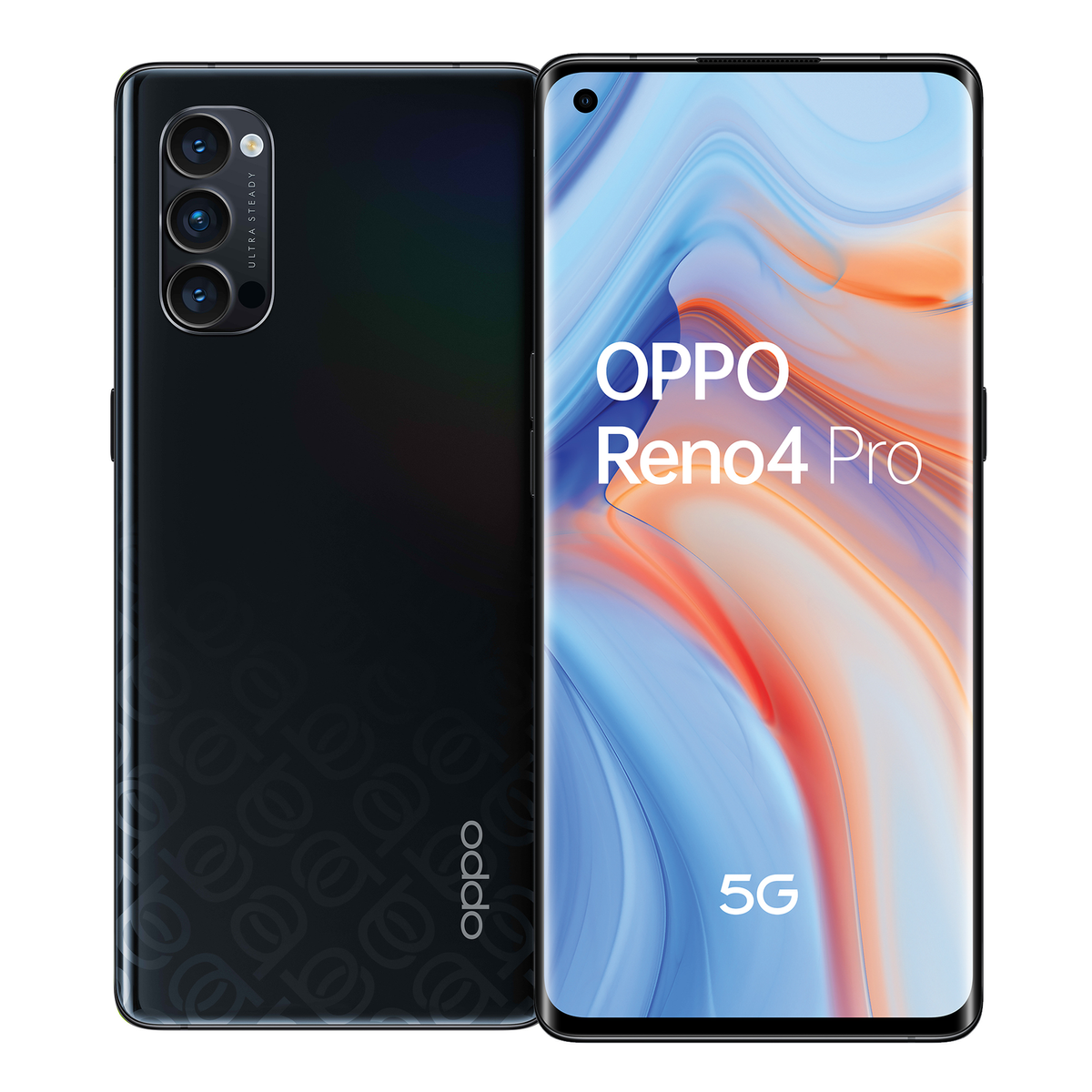 Móvil - Reno 4 Pro OPPO, Negro, 256 GB, 12,00 GB, 6,5 ", Full HD+, Snapdragon 4000 mAhmAh