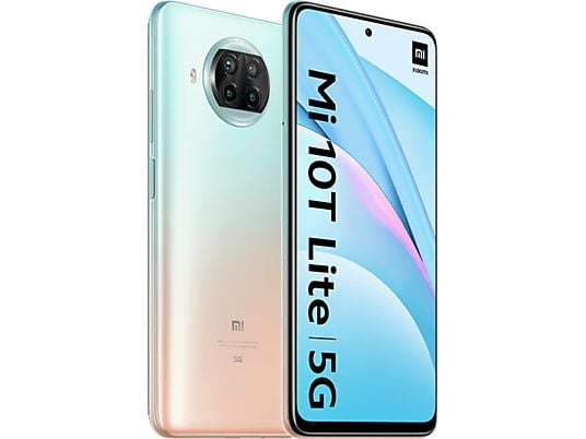 Móvil - XIAOMI Mi 10T Lite 5G, Oro, 128 GB, 6 GB RAM, 6,67 ", Full HD+, Snapdragon, 4820 mAh, Android