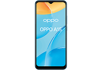 Móvil  - OPPO A15 16,6 cm (6.52") SIM doble ColorOS 7.2 4G 3 GB 32 GB 4230 mAh Azul OPPO, Azul, 32 GB, 3 GB, 6,52 ", HD+, Mediatek Helio P35 (12nm) 4100 mAhmAh