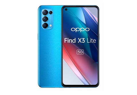 Móvil - OPPO Find X3 Lite, Azul, 128 GB, 8 GB RAM, 6,43 , Full HD+,  Snapdragon, 4300 mAh, Android
