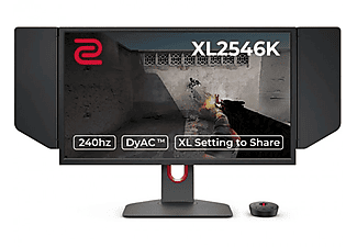 Monitor  - 9H.LJNLB.QBE BENQ, 24 ", Full-HD, 1 ms, Displayport|HDMI|Jack Audio, Gris
